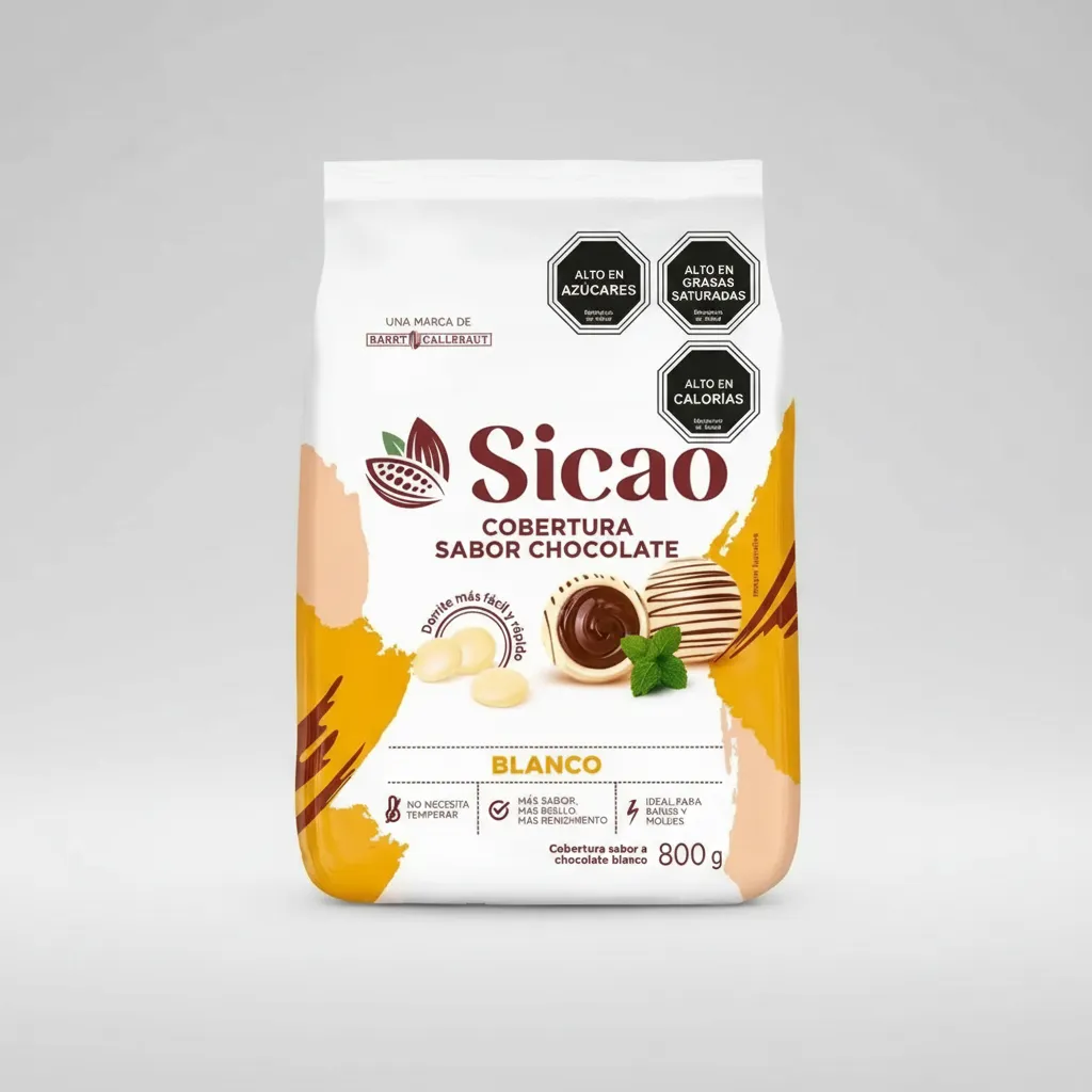 Baño de Chocolate Blanco 800 g