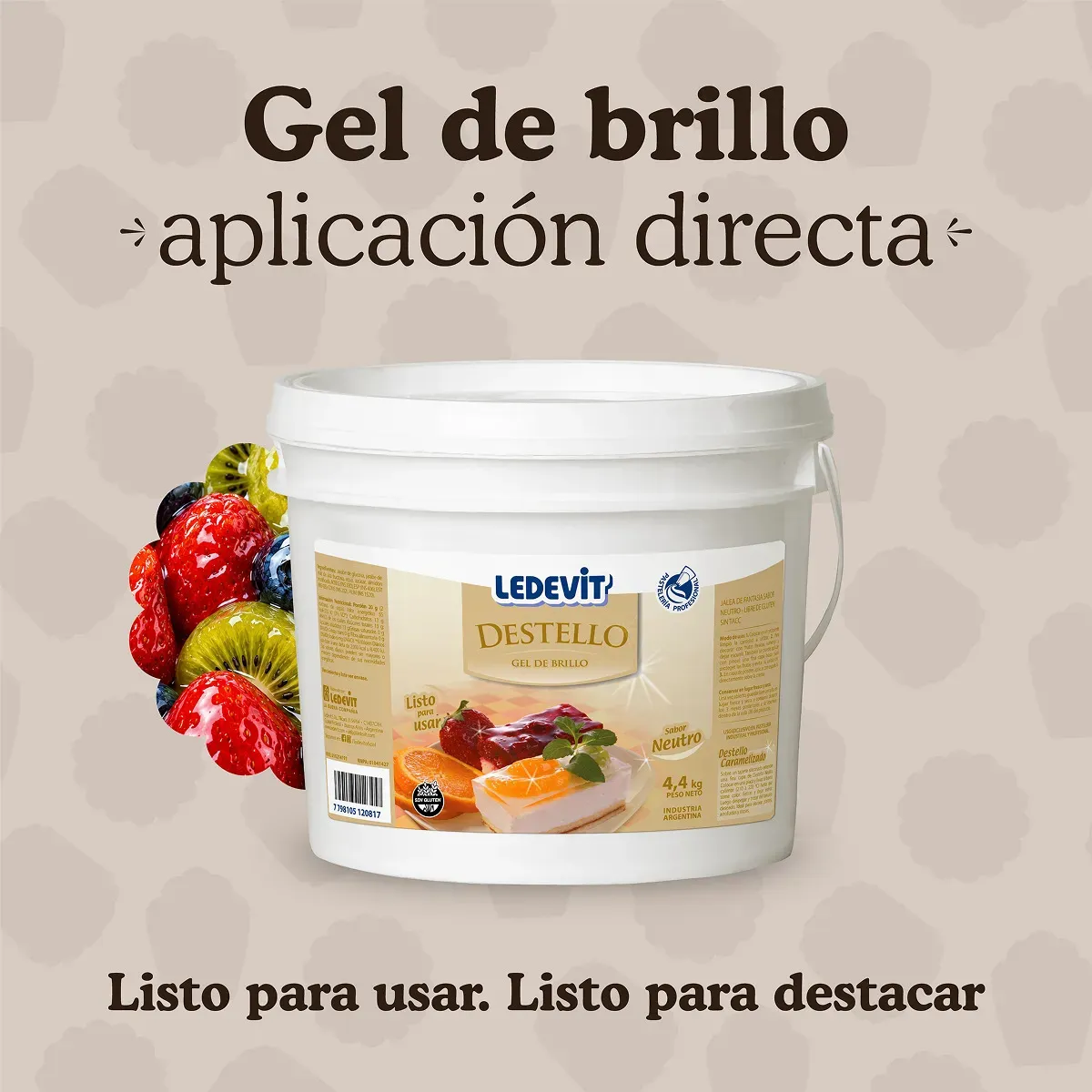 Destello Gel de Brillo Neutro 4,4 kg