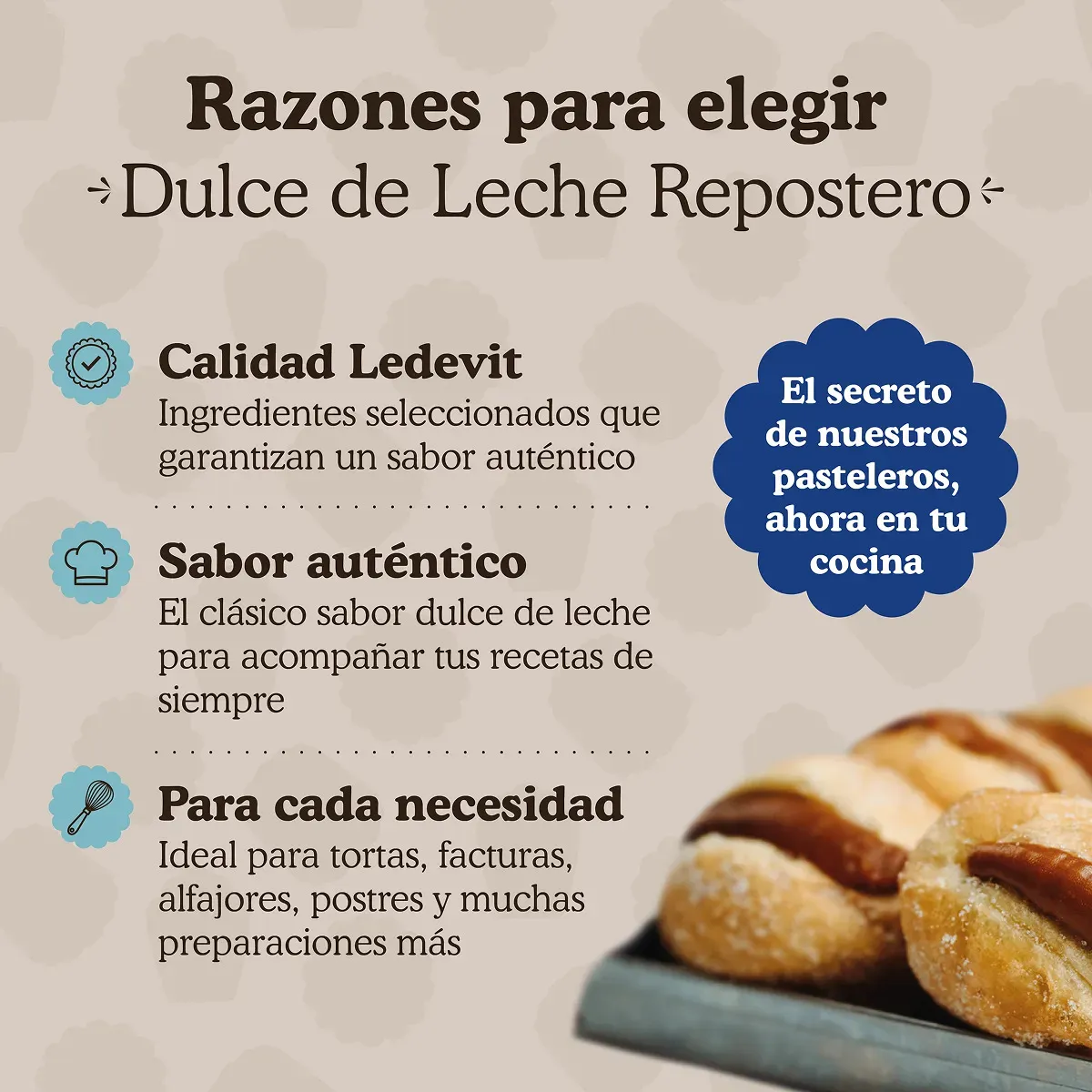 Dulce de Leche Repostero x 1 kg