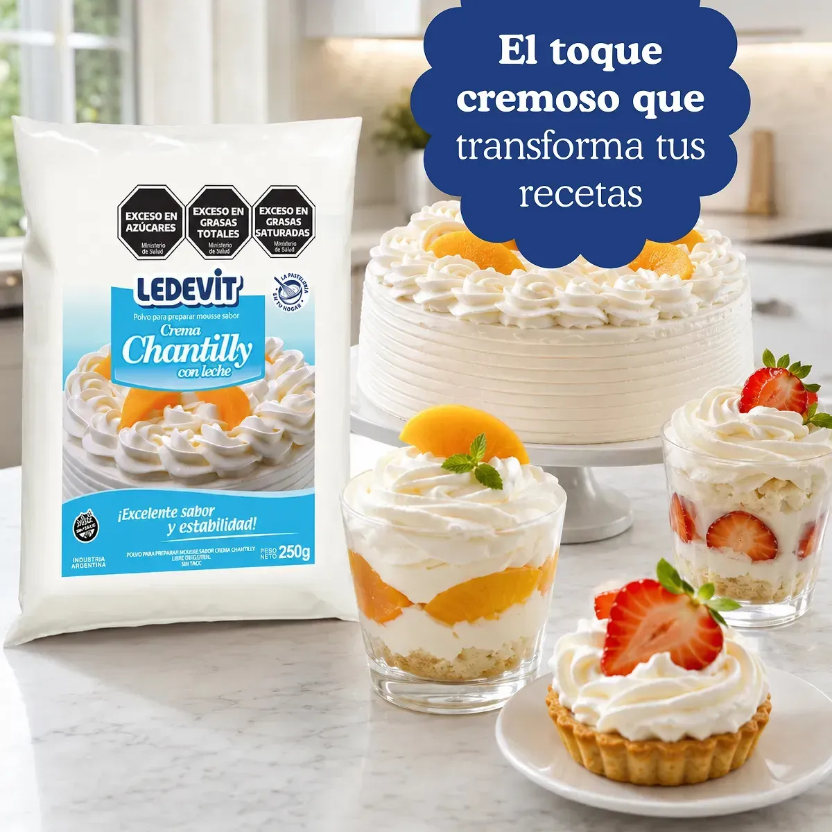 Polvo para Chantilly 250 g
