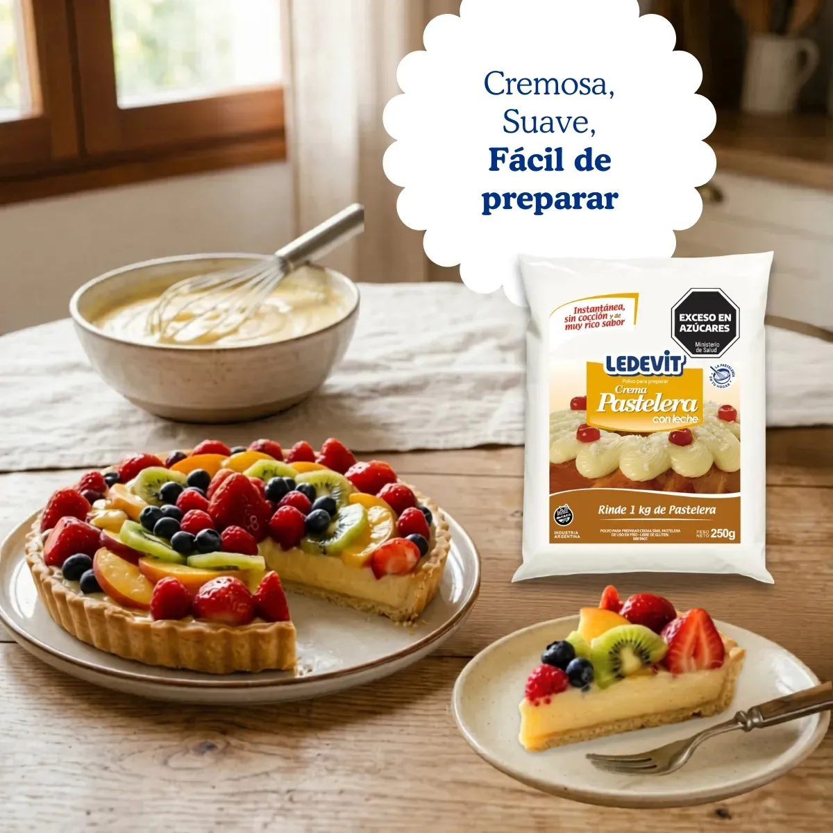 Polvo para Crema Pastelera 250 g