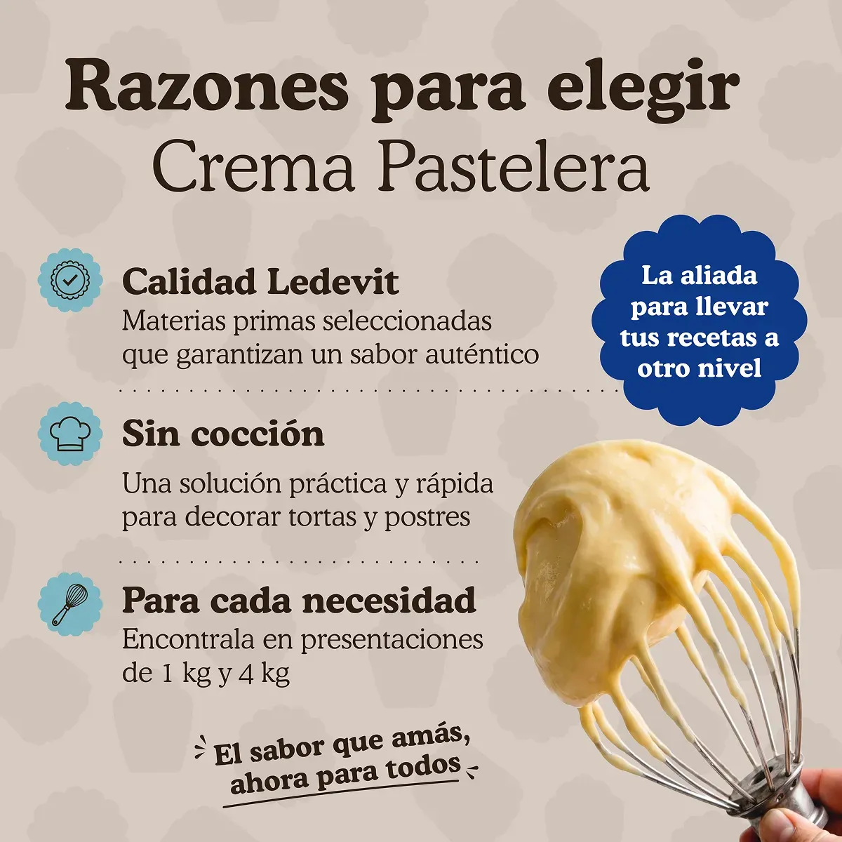 Polvo para Crema Pastelera 250 g