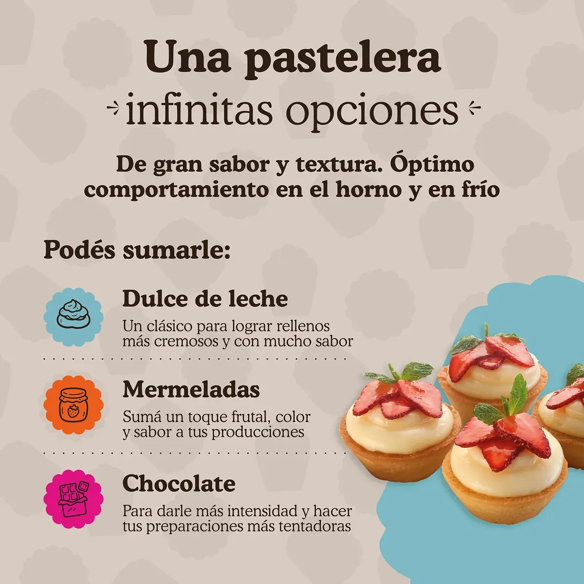 Polvo para Crema Pastelera 4 kg