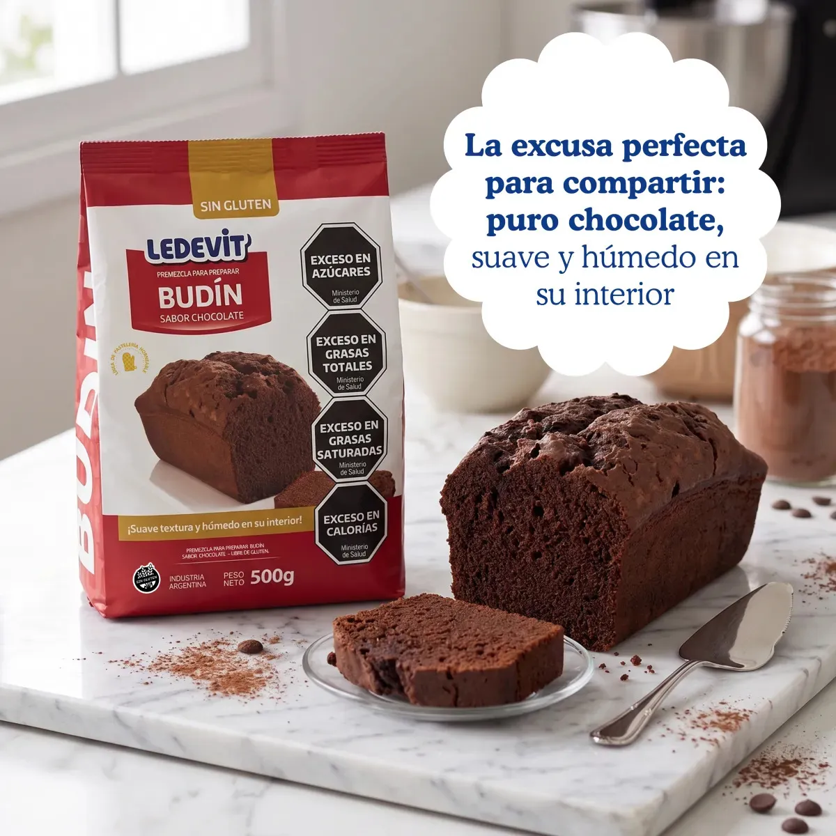 Premezcla para Budín de Chocolate 500 g