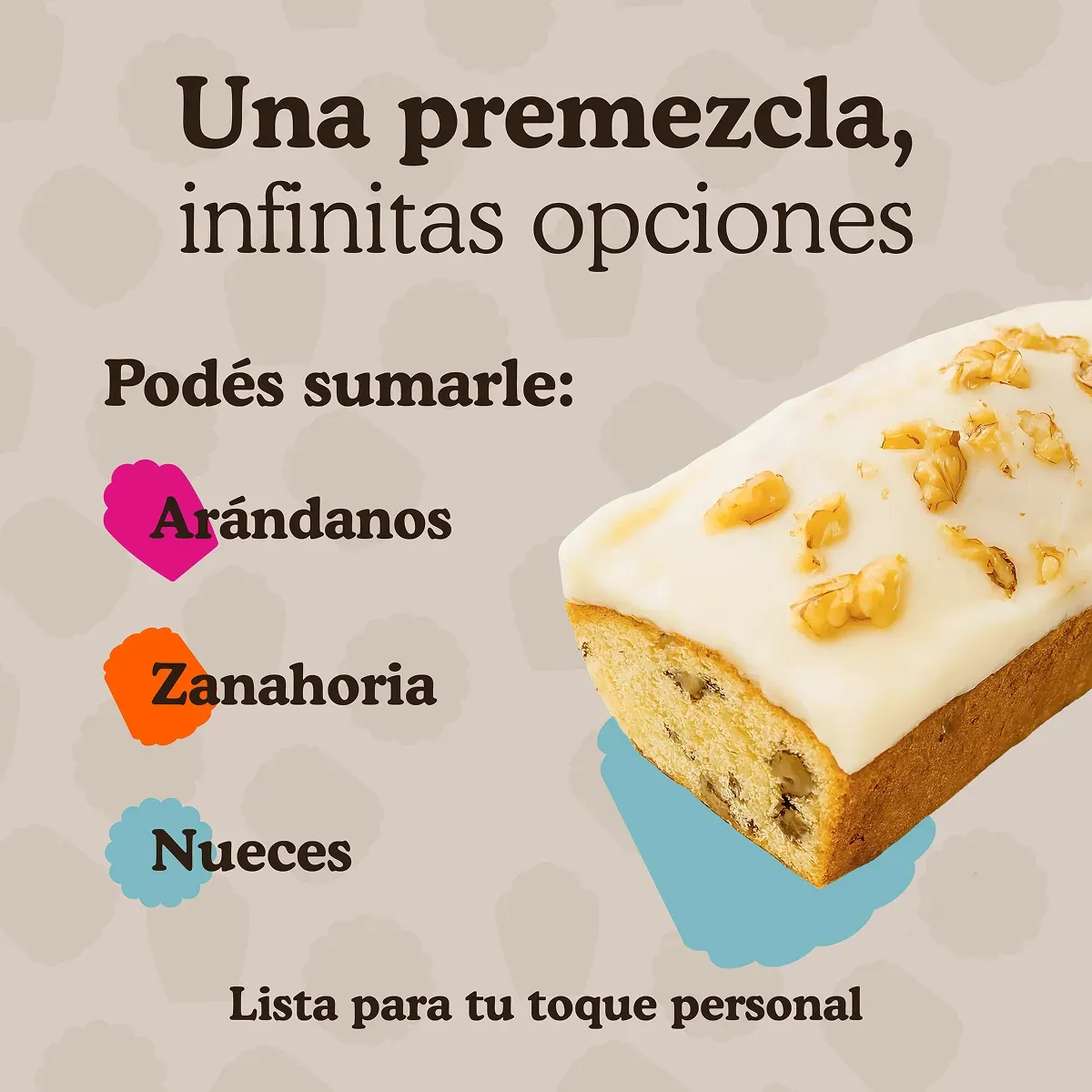 Premezcla para Budín de Vainilla 500 g