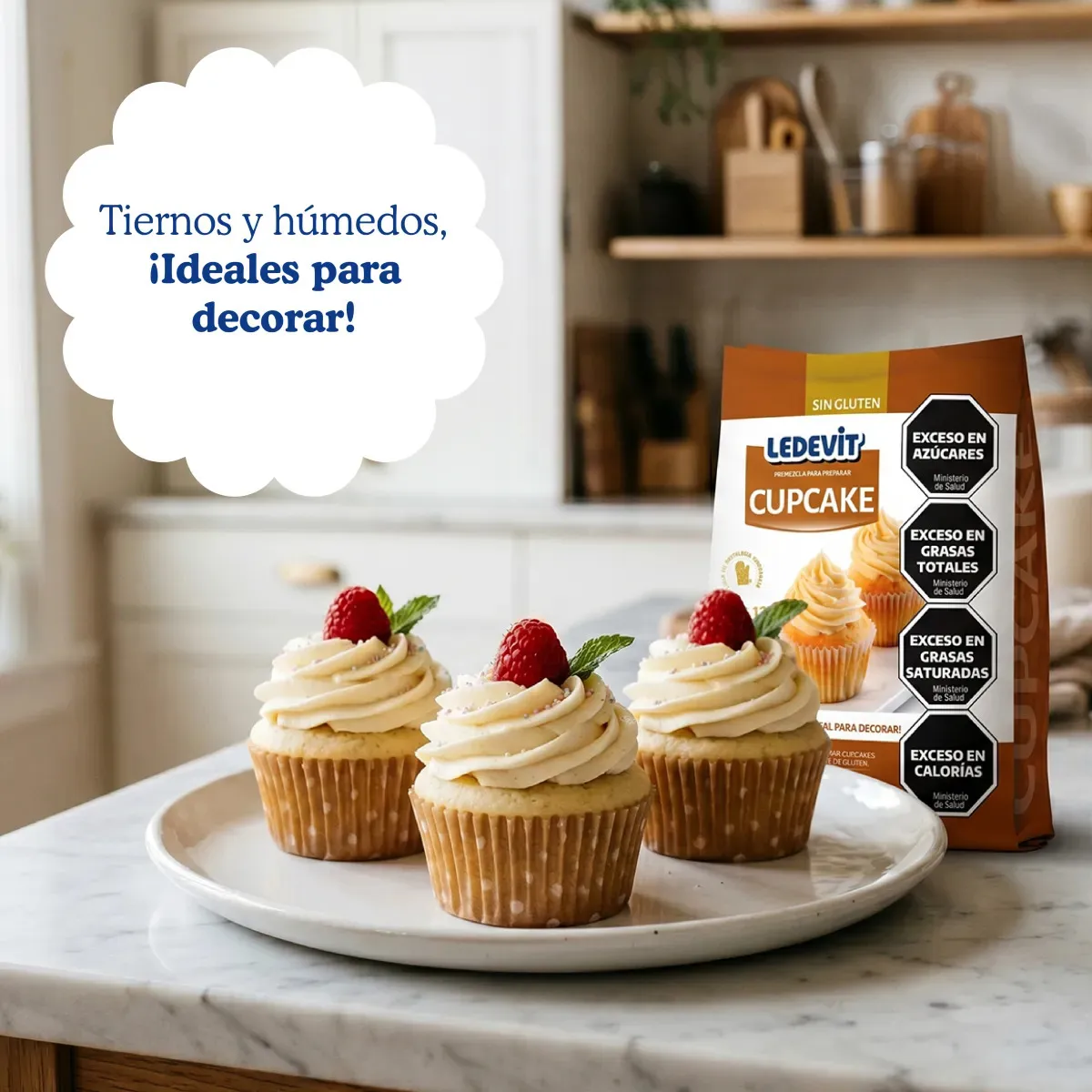Premezcla Cupcakes Vainilla 500 g