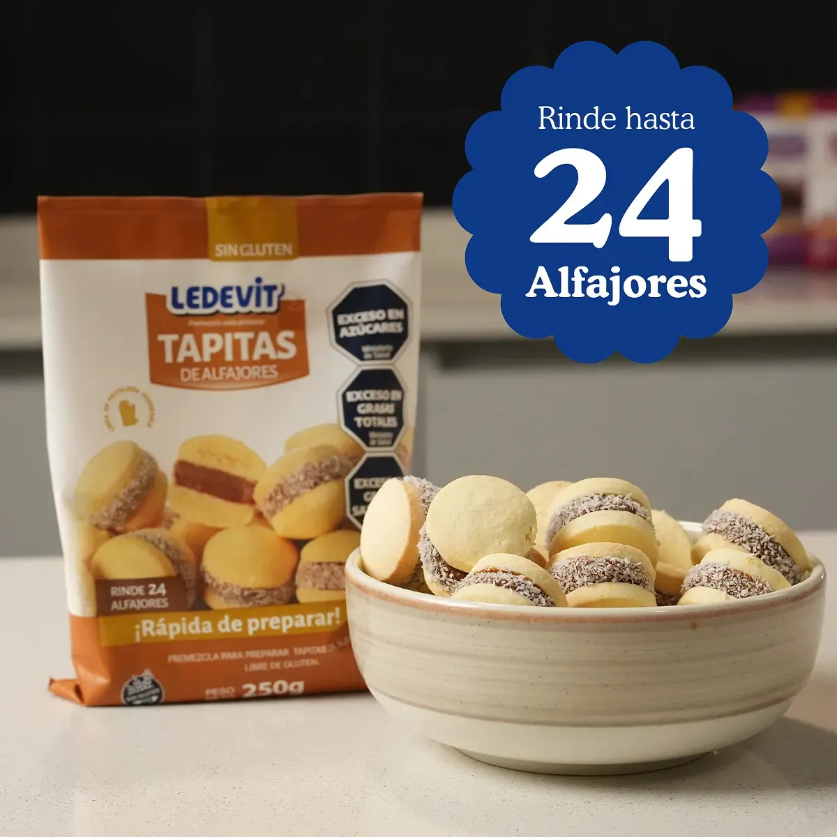 Premezcla para Tapitas de Alfajor 250 g